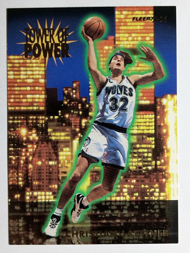 1993-94 Fleer Towers of Power #12 Christian Laettner