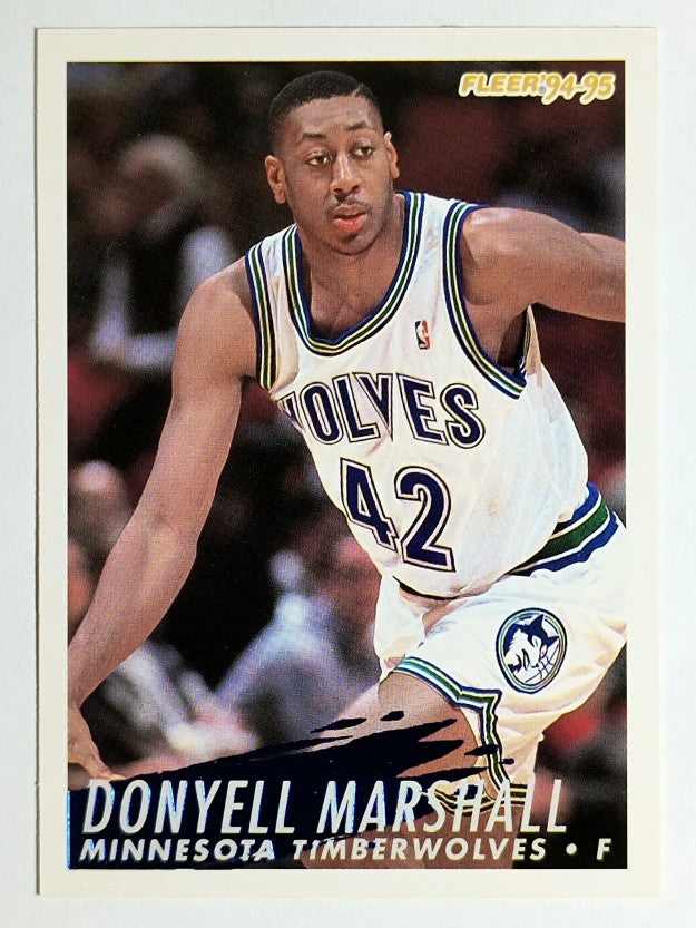 1994-95 Fleer #325 Donyell Marshall RC