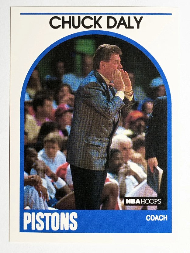 1989-90 Hoops #11 Chuck Daly CO RC