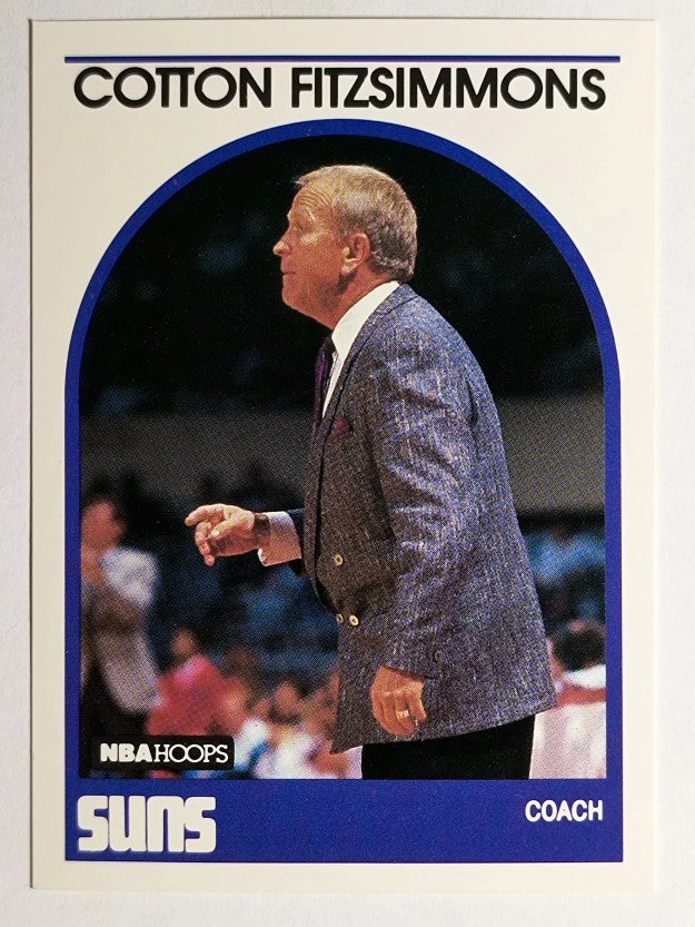 1989-90 Hoops #14 Cotton Fitzsimmons CO