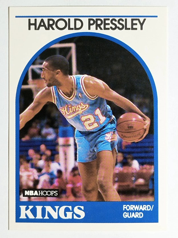 1989-90 Hoops #24 Harold Pressley
