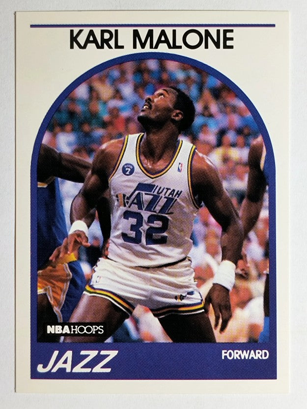 1989-90 Hoops #30 Karl Malone