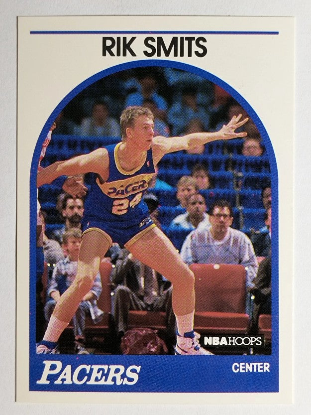 1989-90 Hoops #37 Rik Smits RC