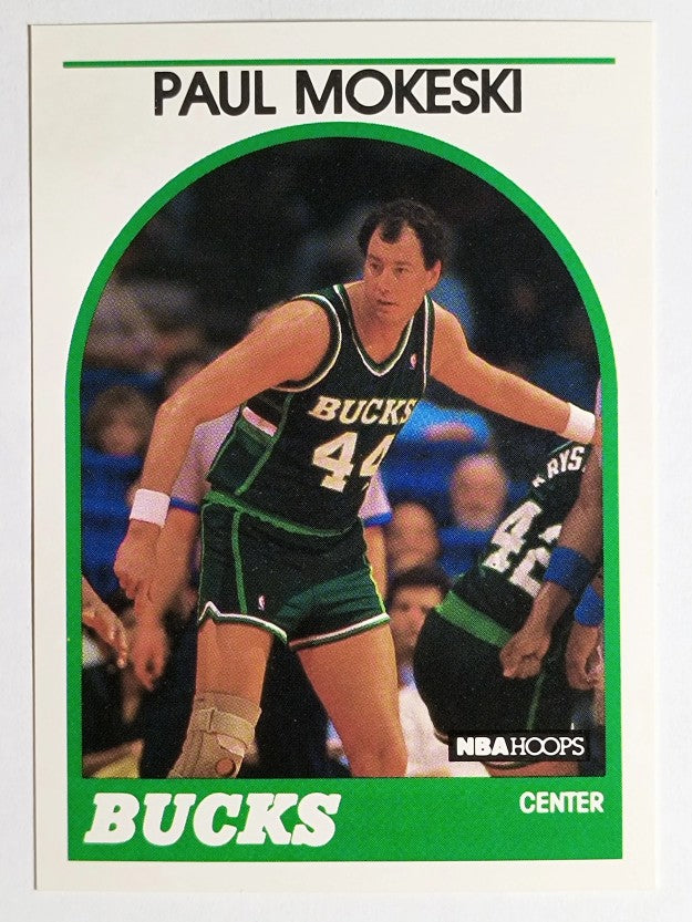 1989-90 Hoops #42 Paul Mokeski
