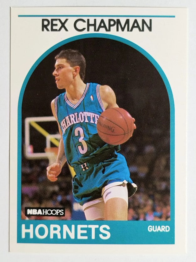 1989-90 Hoops #54 Rex Chapman RC