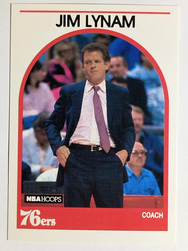 1989-90 Hoops #68 Jim Lynam CO