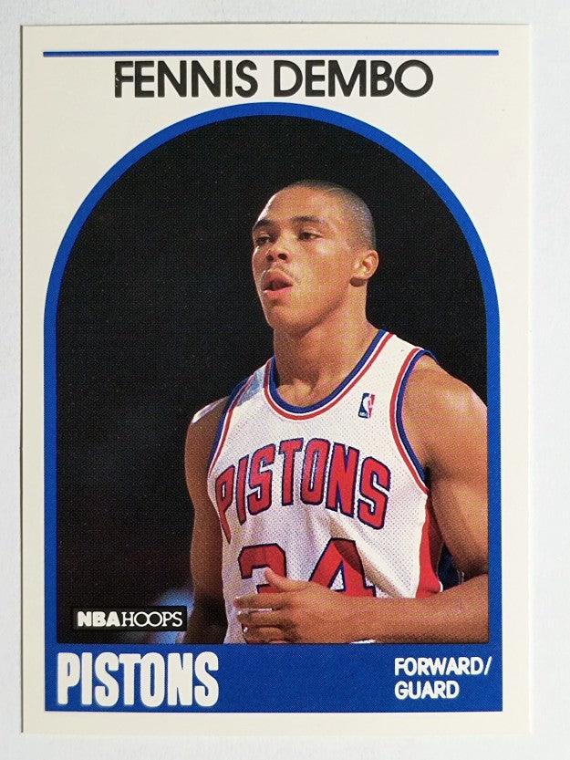 1989-90 Hoops #72 Fennis Dembo