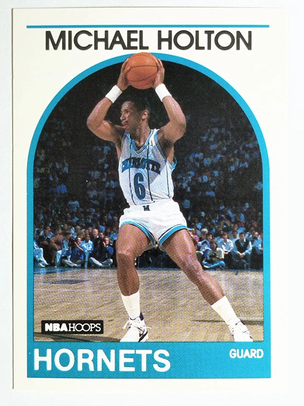 1989-90 Hoops #119 Michael Holton