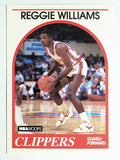1989-90 Hoops #128 Reggie Williams RC