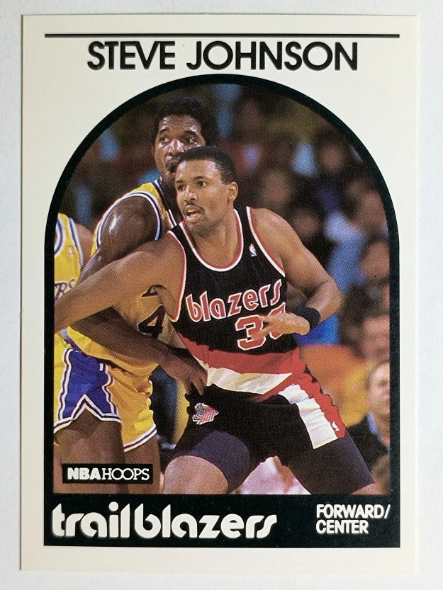 1989-90 Hoops #132 Steve Johnson SP