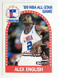 1989-90 Hoops #133 Alex English AS