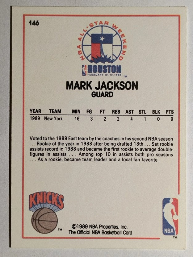 1989-90 Hoops #146 Mark Jackson AS