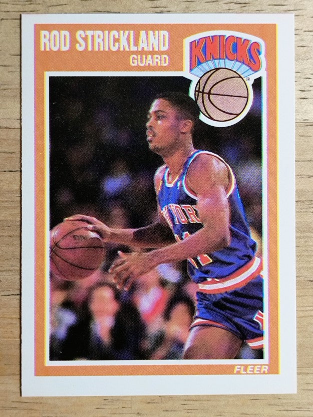 1989-90 Fleer #104 Rod Strickland RC