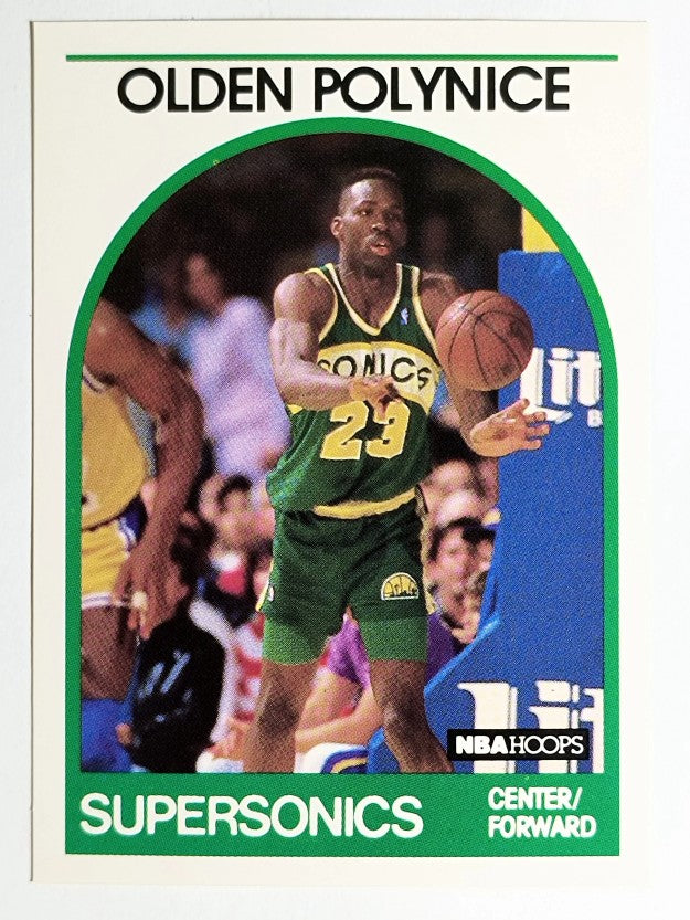 1989-90 Hoops #152 Olden Polynice RC