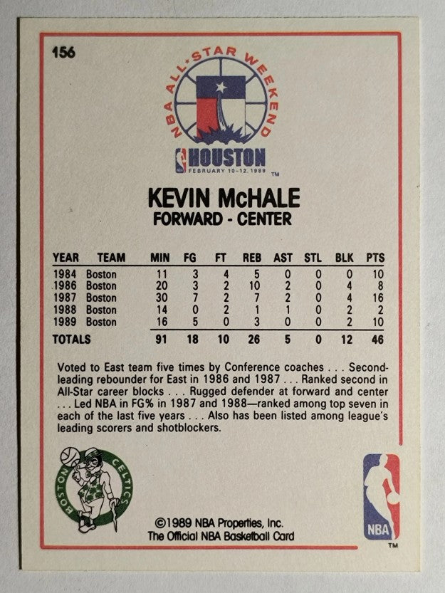 1989-90 Hoops #156 Kevin McHale AS