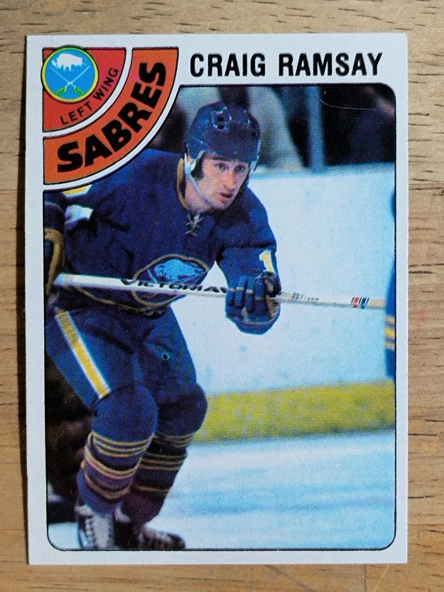 1978-79 Topps #9 Craig Ramsay (NMMT)
