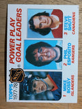 1978-79 Topps #67 Mike Bossy/Phil Esposito/Steve Shutt LL (NMMT)