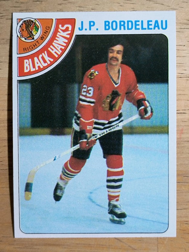 1978-79 Topps #101 J.P. Bordeleau (MINT)