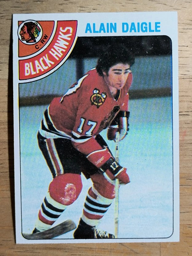 1978-79 Topps #117 Alain Daigle (NM)