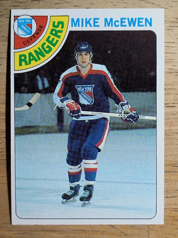1978-79 Topps #187 Mike McEwen (NM)