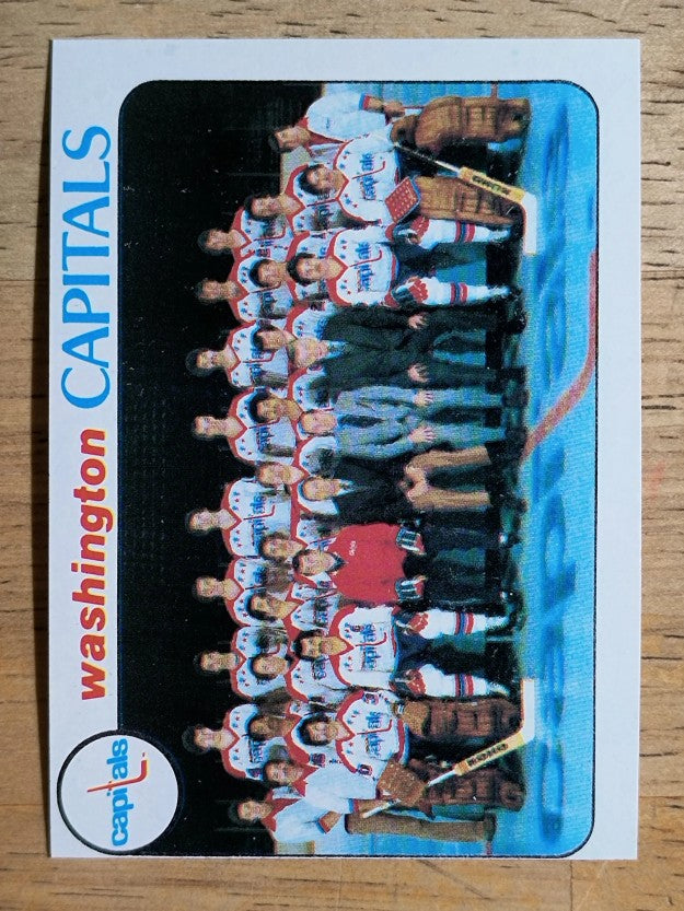 1978-79 Topps #208 Capitals Team CL (EXMT)