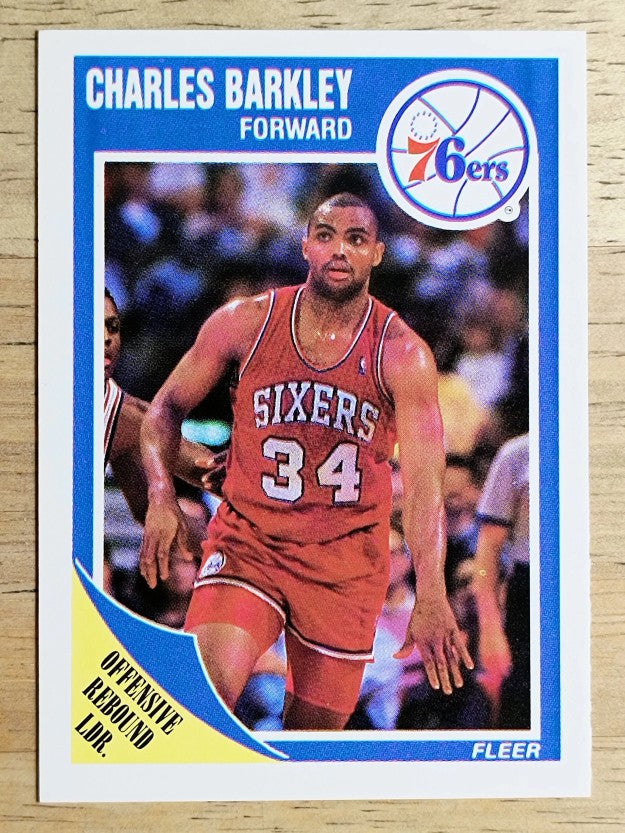 1989-90 Fleer #113 Charles Barkley