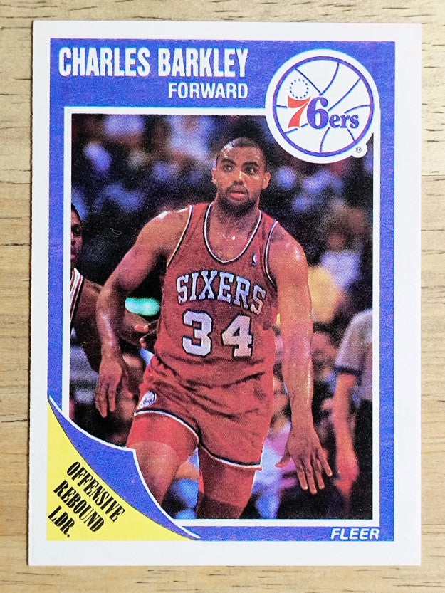 1989-90 Fleer #113 Charles Barkley