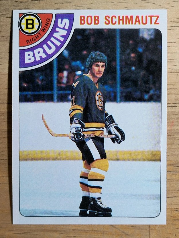 1978-79 Topps #248 Bobby Schmautz (NMMT)