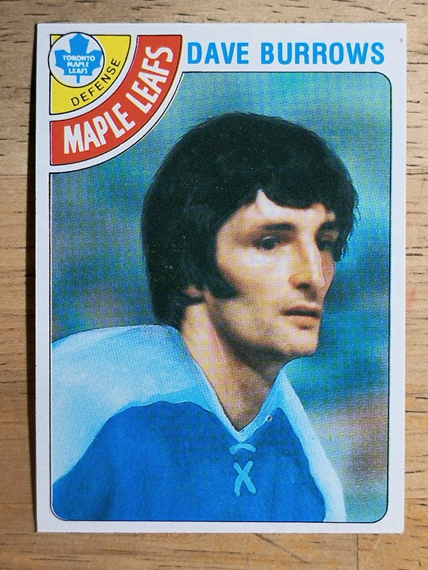 1978-79 Topps #254 Dave Burrows (NM)
