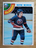 1978-79 Topps #258 Wayne Merrick (NMMT)
