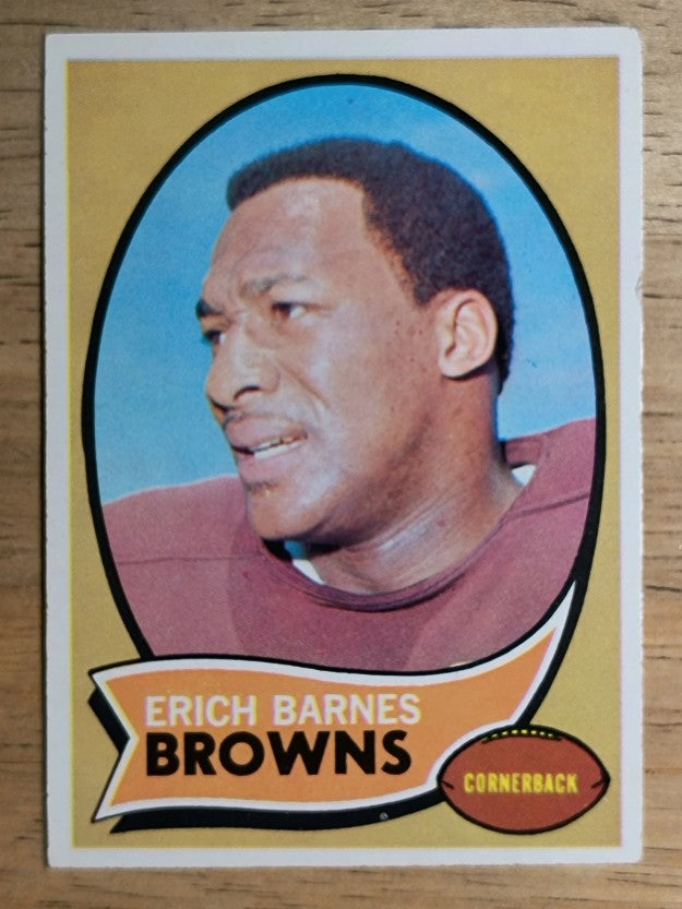 1970 Topps #8 Erich Barnes (EXMT)