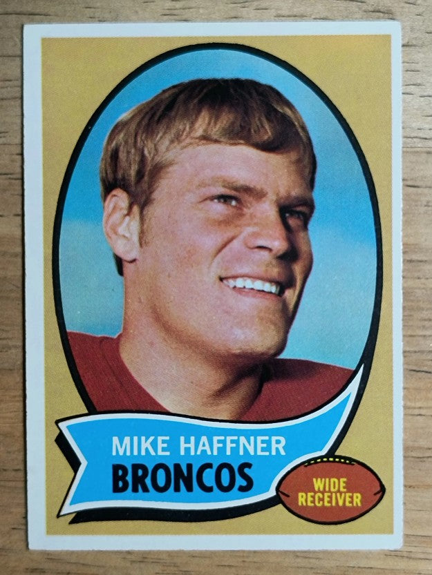 1970 Topps #14 Mike Haffner RC (EXMT)