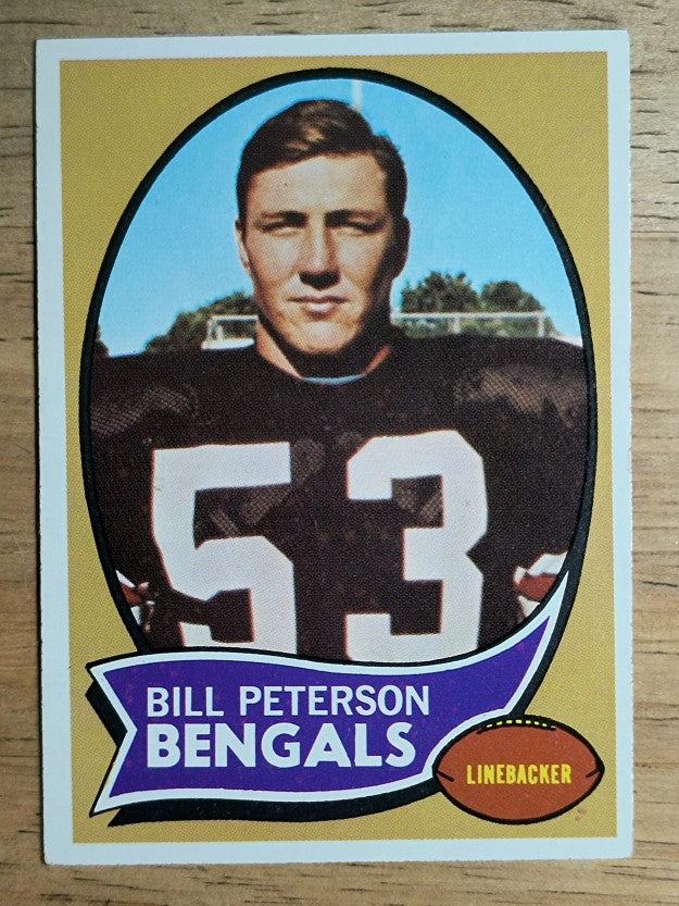 1970 Topps #16 Bill Peterson RC (EXMT)