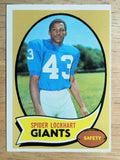 1970 Topps #17 Spider Lockhart (EX)