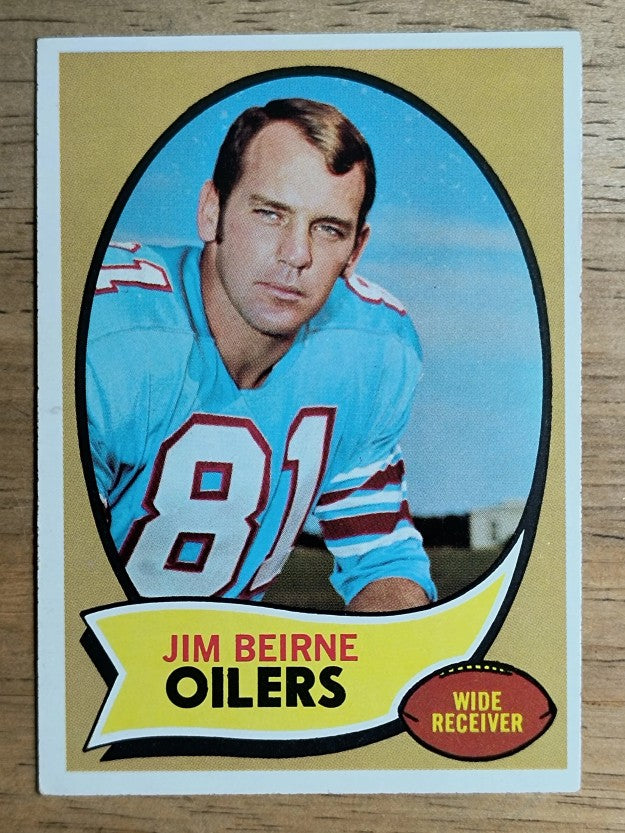 1970 Topps #19 Jim Beirne RC (VGEX)