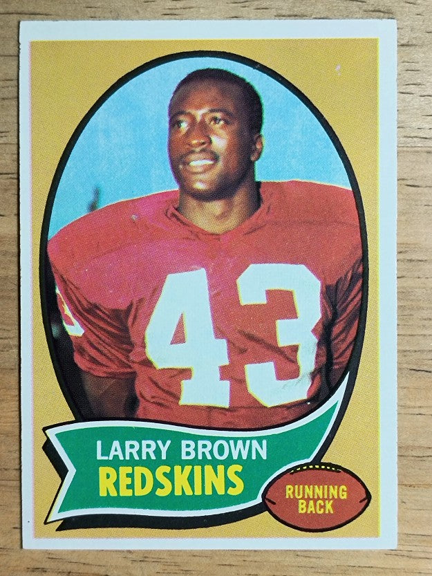 1970 Topps #24 Larry Brown RC (NM)