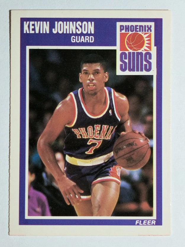 1989-90 Fleer #123 Kevin Johnson RC