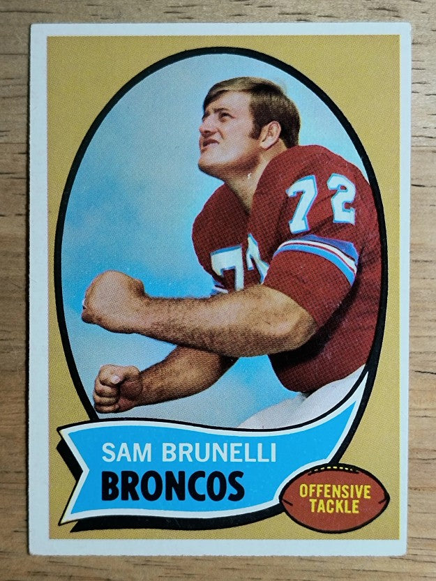 1970 Topps #67 Sam Brunelli RC (EXMT)