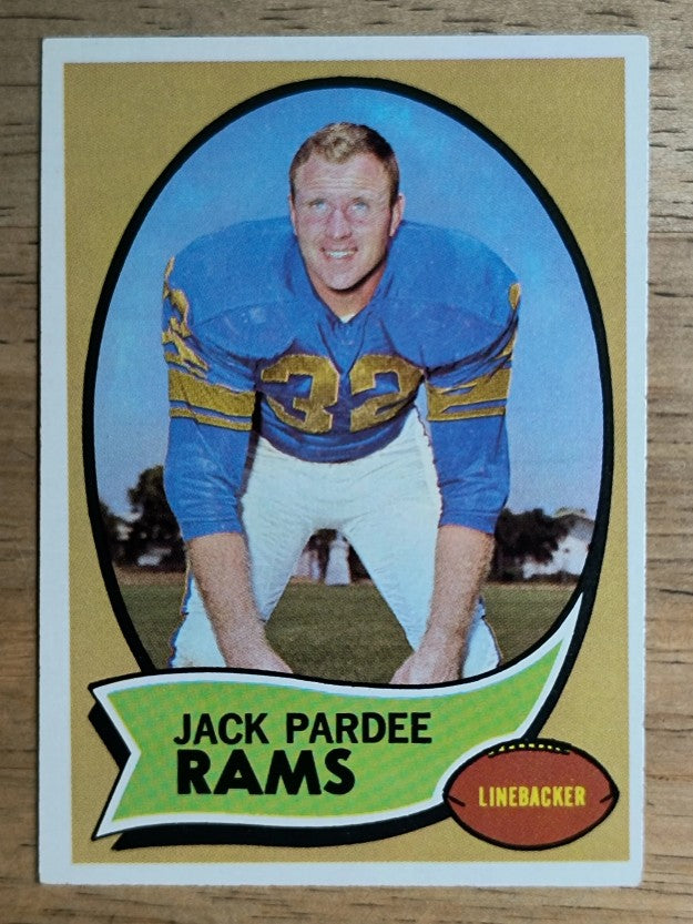 1970 Topps #68 Jack Pardee (NM)