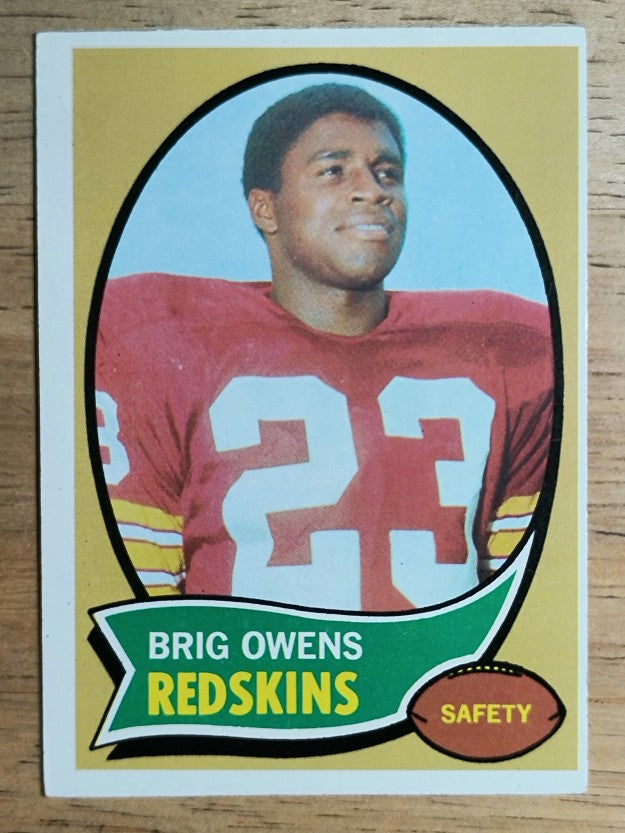 1970 Topps #69 Brig Owens (EX)