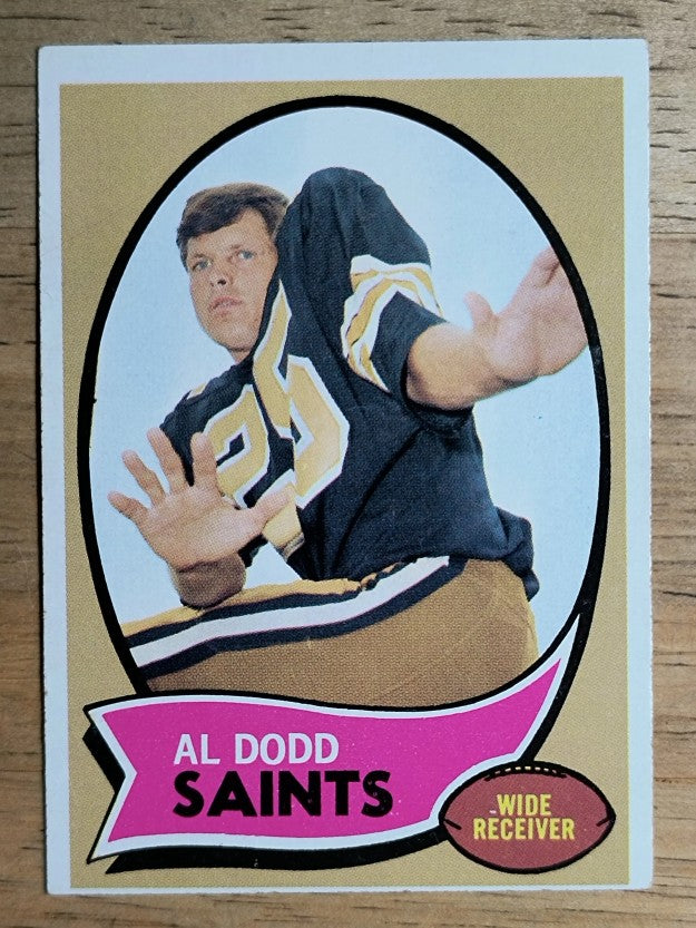 1970 Topps #123 Al Dodd RC (EX)