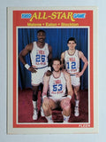1989-90 Fleer #163 Karl Malone AS/John Stockton/Mark Eaton