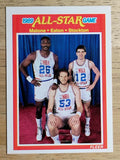 1989-90 Fleer #163 Karl Malone AS/John Stockton/Mark Eaton