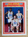 1989-90 Fleer #163 Karl Malone AS/John Stockton/Mark Eaton