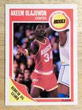 1989-90 Fleer #61 Hakeem Olajuwon