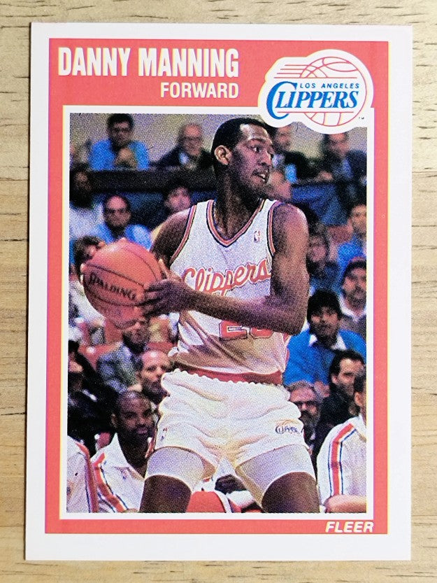 1989-90 Fleer #71 Danny Manning RC