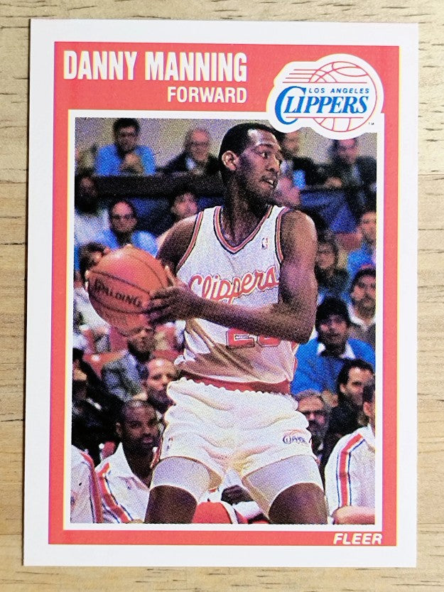 1989-90 Fleer #71 Danny Manning RC