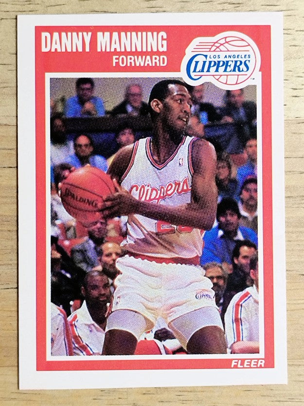 1989-90 Fleer #71 Danny Manning RC