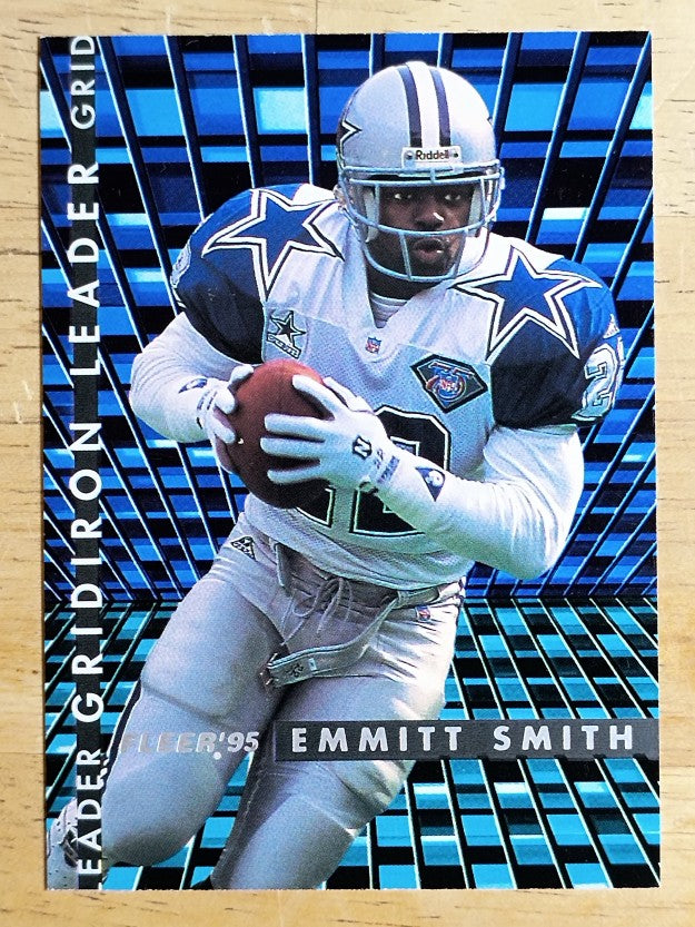 1995 Fleer Gridiron Leaders #7 Emmitt Smith