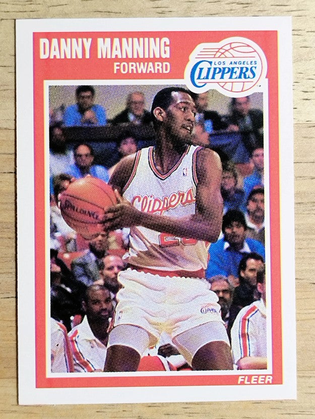 1989-90 Fleer #71 Danny Manning RC